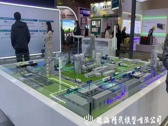 中山~低溫能源應(yīng)用沙盤模型